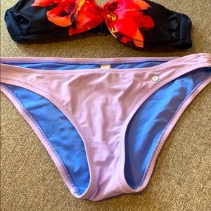 Lavender swim bottoms - small